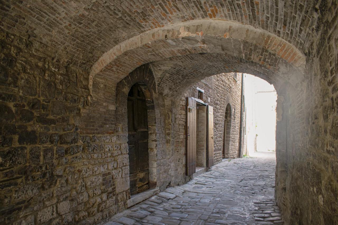 Monolocale Centro Storico Lejlighed Gubbio Eksteriør billede
